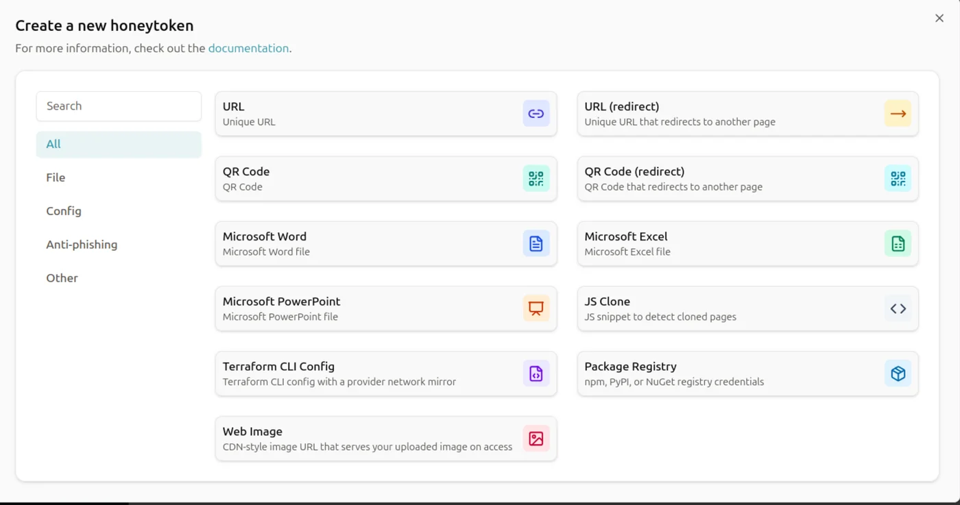 Trapster dashboard