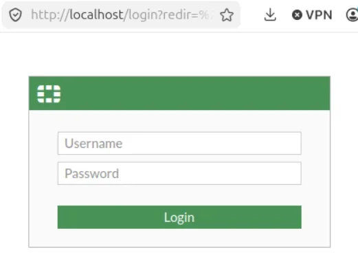 Page template pour le service HTTP