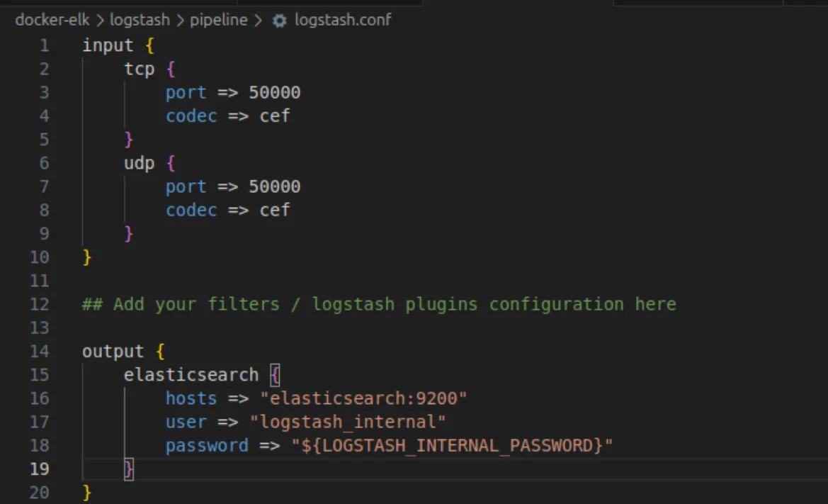 Configuration Logstash