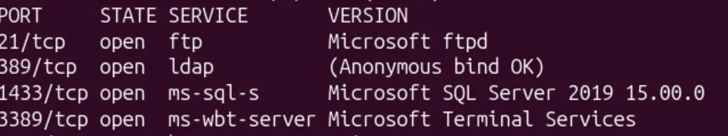 A properly configured honeypot with mutually consistent services