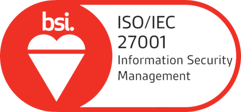 Trapster ISO 27001 BSI Group Logo
